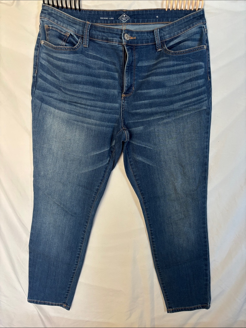 St. John's Bay Women's Skinny Jeans - Denim Blue